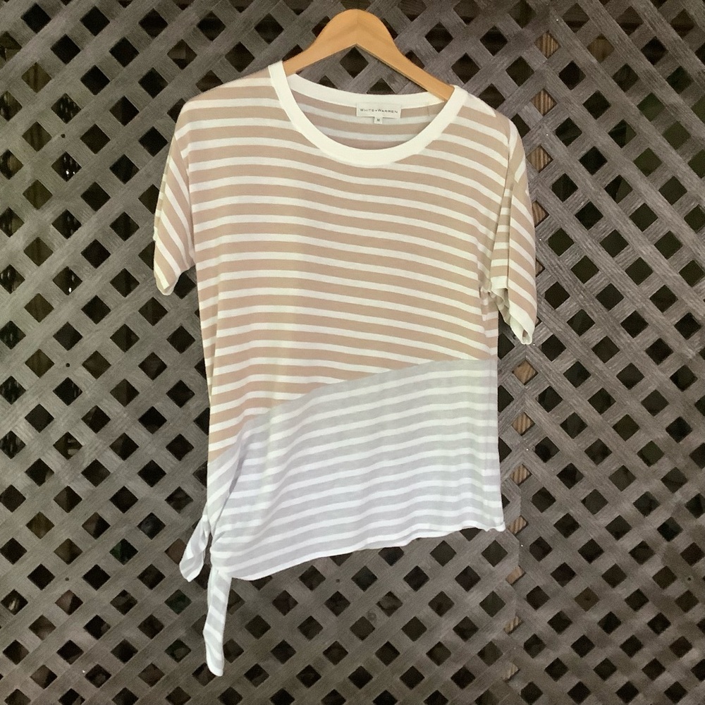 White + Warren knit top